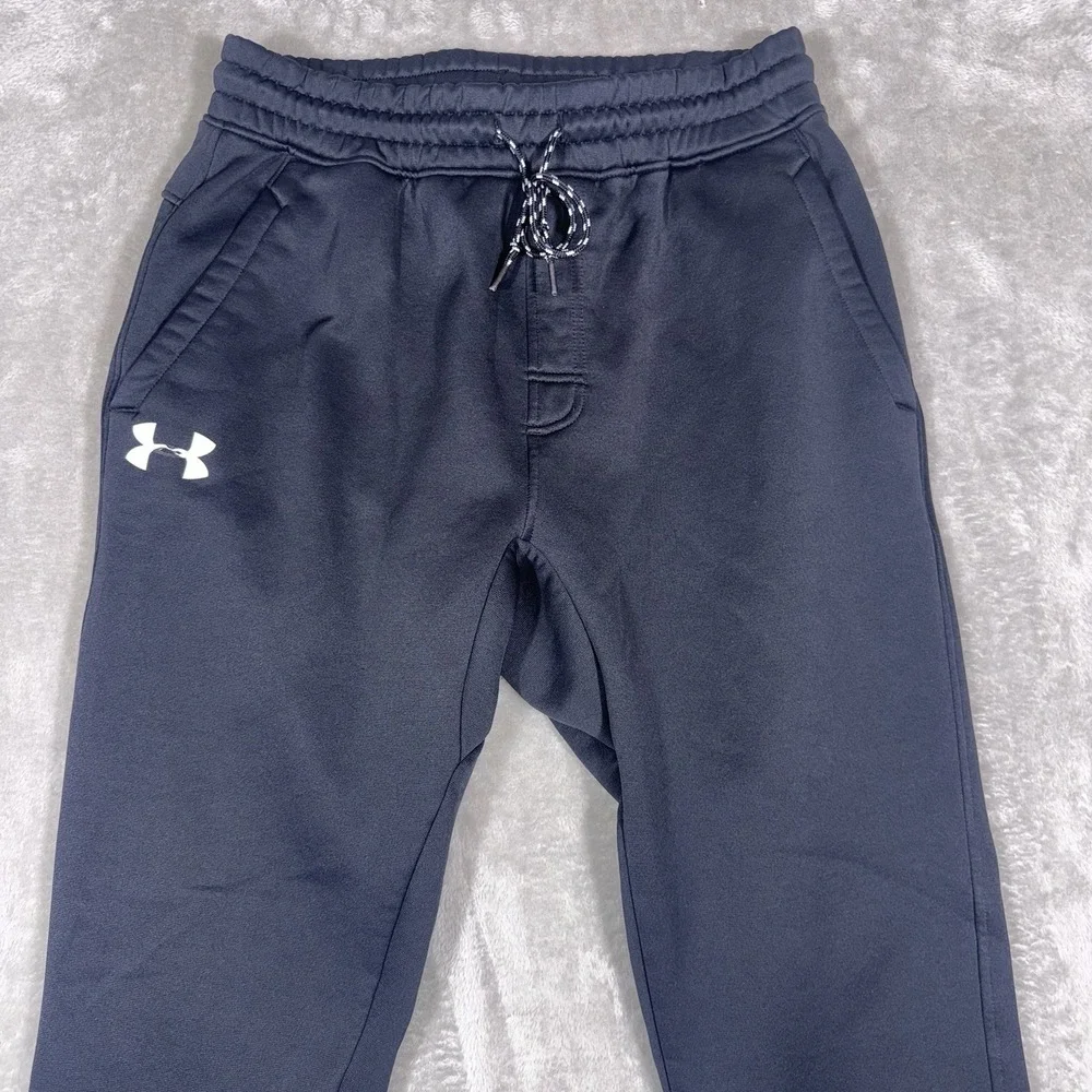 Under Armour Pants Men's Large‎ Black Joggers Athletic Run Gym Cold Gear Pants
